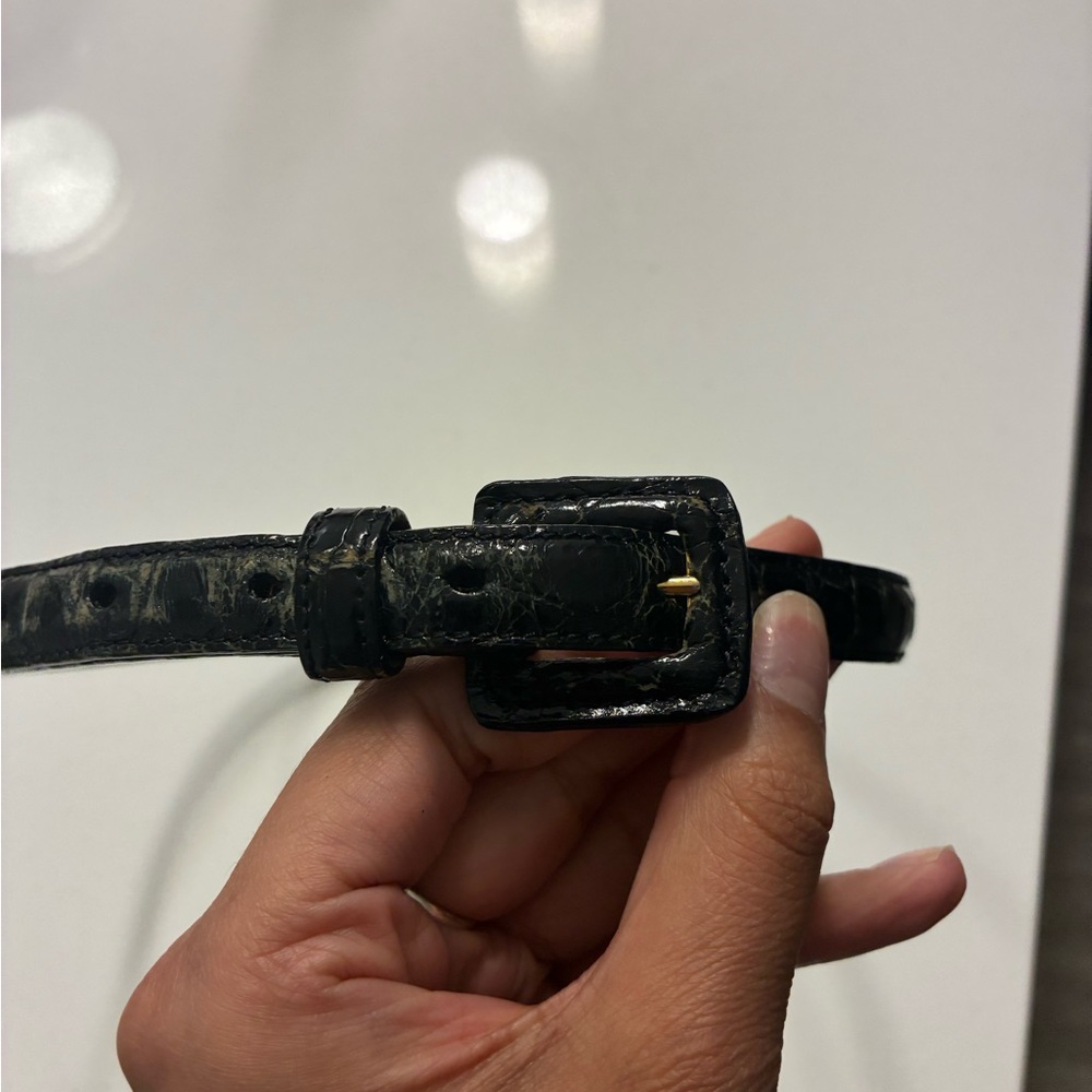 Bottega Veneta Brown Leather Belt